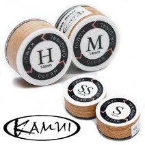 [정품인증당구몰] 카무이 오리지널 클리어(신형) (H/M/S/SS) / 까무이팁 KAMUI 개인 당구 용품 재료, SS