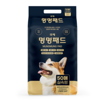 (국내생산)국제 멍멍패드 반려견 강아지 친환경 배변패드 200매입, 200매(블루)