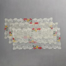 주방 식탁 레이스 테이블러너 3p 식탁 빈티지러너, 상세페이지 참조, 상세페이지 참조