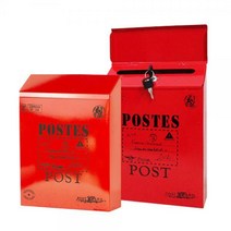 LW 벽걸이 우편함 주택 우체통 편지함 건의함 우체통, 이지아트프로덕션 E스틸우편함 오렌지