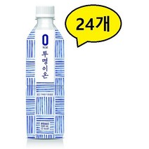 동원 투명 이온 제로, 24개, 500ml