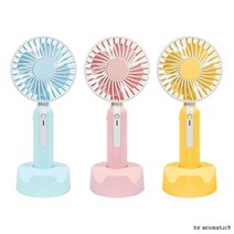 휴대용 선풍기 미니 미니판촉 손판촉물 1인용 핸디형 저가, 핑크
