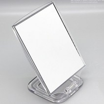 사각 투명거울 탁상 화장 메이크업 접이식 미용 거울, 사각투명거울-중