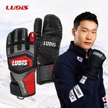 루디스 21/22 National Team 알파인 스키 스노보드 레이싱용 가죽 삼지 장갑 LGM4022 (정가대비 20%OFF+15%쿠폰), BK