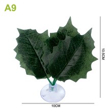 베타물고기 구피 해수어 금붕어키우기 2Pcs 물고기 탱크 인공 잎 수족관 Betta 나머지 산란 관상용 식물 숨