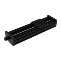 가이드레일 Cnc 슬라이딩 테이블 3D 프린터 Z 축 나사 T8 Nema23 57 스테퍼 모터 Diy C 빔 선형 액추에이터, Black_Lead 8mm L150mm