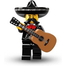 LEGO 시리즈 16 수집용 미니 피규어 멕시코 마리아치 가수 (71013), 한개옵션0