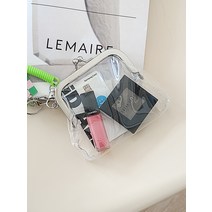 PVC 클래식 카드 동전 지갑 미니파우치