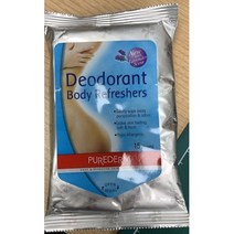 퓨어덤 데오도란트 티슈 15p, 10팩