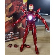 아이언맨피규어 핫토이아이언맨 쓰리제로아이언맨 아이언맨 피규어, MK46 With Box 18CM