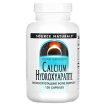 Source Naturals 칼슘 수산화인회석 120정