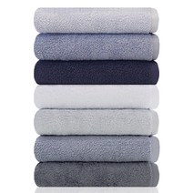 송월 [송월타월] 호텔용 아르망 160g 세면타월 10장세트, 하늘