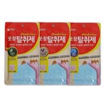 의류 땀냄새 악취제거 걸이형 실내방향제 옷장 탈