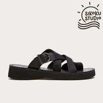 스프링코트 SI-KOKU STUDIO SANDAL BLACK 1_FLSK9S1U01