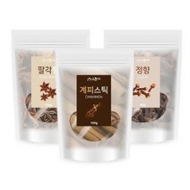 그린약초 뱅쇼 만들기 계피스틱 100g   정향 80g   팔각회향 100g, 2세트