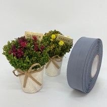 포장 리본 끈 제이제이리본 쉬폰리본25mm 40mm 21컬러 (길이 45M) 공단리본, CF07, 25mm