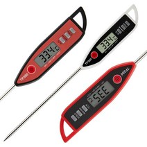 일음쇼핑^*m디지털 온도계 표준 탐침 TP-300+ 요리 요리용 디지탈 전자 조리용 탐형 측정일medi*^, ab^*선택있슴TP-300+ 레드