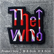 자수와펜 밸크로 리폼패치 옷 가방 밀리터리 패치 펑크 록 밴드 아이언 온 옷 자수 아플리케 재봉 용품 장식 배지 클래식 향수 음악, 24