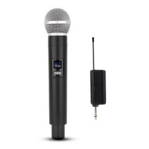 방송용 마이크 스마트폰 ASMR 유튜브 UHF 무선 핸드헬드 다이나믹 라이브 파티 연설 노래방 충전식 리시버 포함, 1.Single 6.5mm