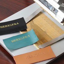 핫포일 스탬핑 기계용 DIY 황동 문자 구리 금형, 01 Card slot