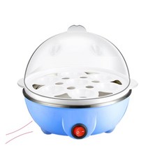 미니계란찜기 맥반석구운계란기계 계란굽는 계란 밥솥 증기선 다기능 빠른 전기 요리 도구 미니 주방 용품, 02 파란_03 UK