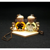 클로버펜던트10ml 차량용 디퓨저용기 5개묶음, 화이트플라워, 화이트플라워