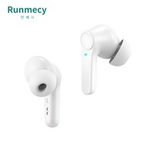런메시 Runmecy TWS 무선 블루투스 이어폰 B11, 화이트