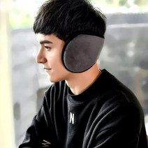 두엔젤 남녀공용 무지 방한 귀마개 귀도리 겨울 야외 스포츠 운동 골프 라이딩 등산 낚시 보온 아이템, 그레이