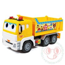 요비월드 펌프 덤프 트럭 중장비장난감 소리나는자동차 6세남아생일선물