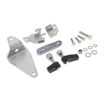 현대 보트 모터 689-48501-21-4D Yamaha Parsun 25Hp/30Hp 2 스트로크 선외기 모터 용 원격 제어 부착 키트, 금속 + 플라스틱, 은
