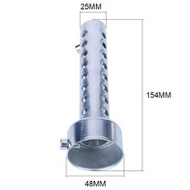 배기음 소리박 에코튜닝 액티브사운드 배기튜닝 팁 범오토바이 조정 가능한 소음기 킬러 파이프 레이싱 고, 1개