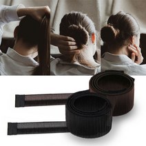 당고머리 올림머리 똥머리 스틱밴드 헤어끈 만두머리 4586EA