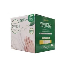 베지터블 코인 압축티슈 100개 x 3pk 업소용 대용량