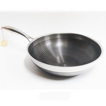 에지리 통3중 IH 블랙양면코팅 스텐큐브 궁중팬 웍팬, 4.궁중팬30+뚜껑포함