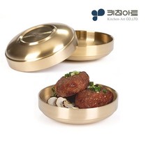 키친아트 티타늄 이중진공 찬기 반찬그릇 반찬기 업소용 가정용, 이중 찬기(대)