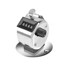 휴대용 돈세는기계 지폐 계수기 개수기 벨 카운터 핸드 피치 랩 카운터 수동 기계식 핸드, b