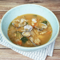 물레방아반찬 바지락 된장찌개 500g