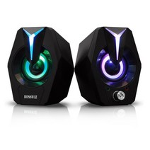 밸런스 2채널 LED USB 노트북 PC 스피커 / SPEAKER 컴 앰프 컴퓨터 고급 TV