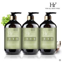 [Hr24]단백질 대용량 자연유래 샴푸 1000ml x 3개, 색상:샴푸 1000ml x 3개