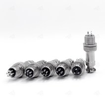12mm 항공잭 커넥터 단자 자동차 플러그 전기 케이블 전자 코어, F_7PIN