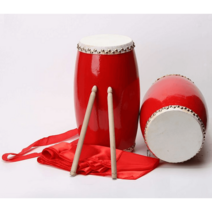 난타북 난타공연 악기 대북 판소리 전통, 14cm 난타북+멜빵+드럼스틱+장갑