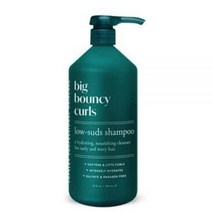 Findley Big Bouncy Curls 코코넛 오일 및 시어 버터가 함유된 로우 서드 샴푸 - 곱슬 및 웨이브 모발용 | 컬 부드러움 | 수분 공급 및 부드러운 클렌징 (94
