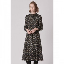 BCBG 프릴 프린트 원피스 B0W9O604