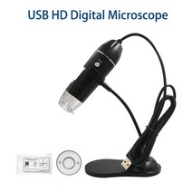 광학현미경 생물 디지털 전자 usb 현미경 1600 1000 휴대용 인터페이스 8 브래킷 포함, 10001+ 2