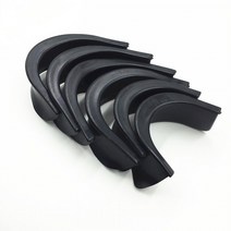 스나이프큐 조인트캡 당구다이 당구대블랙 고무 당구대 6 포켓 라이너 4 코너 + 2 사이드/당구대 부품 보, 02 2 Set