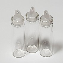 미니유리병 20개입 9종류 코르크마개 PP마개 11x35mm ~ 30x80mm 향수샘플 씨앗보관 장식소품 소원메시지 소원캡슐 비즈보관함 샘플병 고백 비밀편지 메시지, 미니유리병 PP마개 11x35mm 20개, 20개