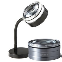 [3R정품] USB형 고급형 TZC 돋보기 + 스탠드 거치대 세트, TZC 실버그레이 + 스탠드 거치대