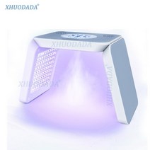 LED 마스크 고주파 피부 마사지기 광자 pdt 미니 스파 페이셜 pdt 핫 콜드 스프레이 광자 모이스춰라이징 led skin rejuvenation beauty device, PDT-EU 플러그