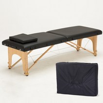 푹신하고 견고한 접이식 마사지 침대 도수치료 일자목 디스크 부황 마사지베드, 70 + 가방