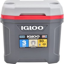 Igloo 이글루 아이스박스 30QT롤러 쿨러 박스 캐스터핸들 28.5L